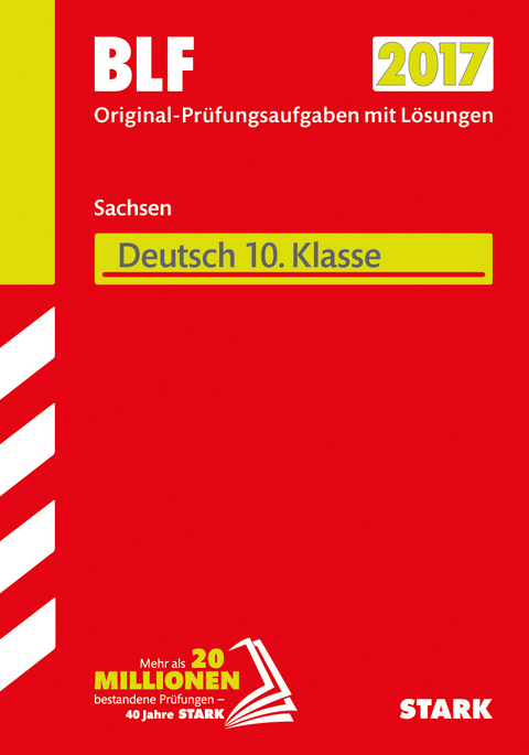 Besondere Leistungsfeststellung Gymnasium Deutsch - 10. Klasse Sachsen