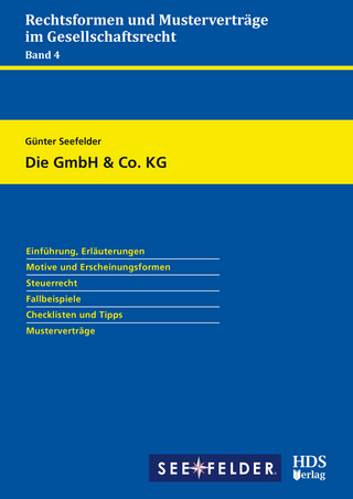 Die GmbH & Co. KG - Günter Seefelder