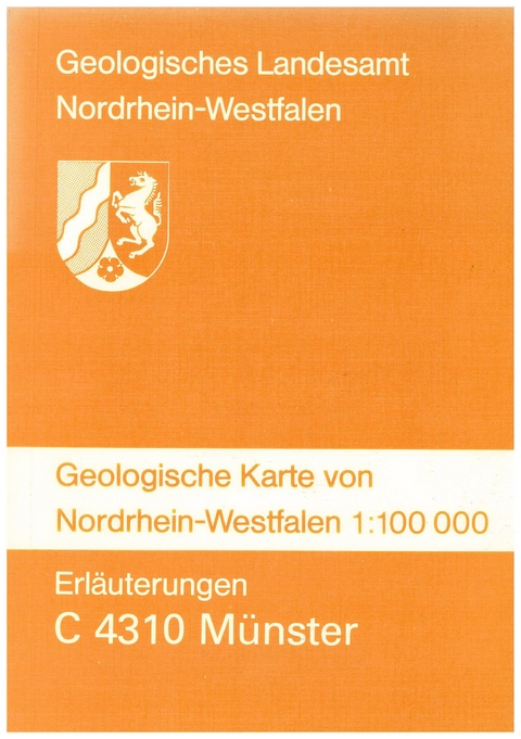 Geologische Karten von Nordrhein-Westfalen 1:100000 / Münster - Barbara Driesen