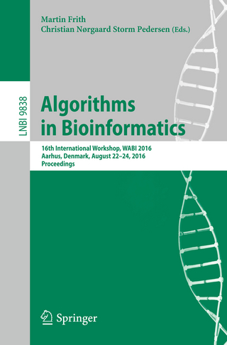 Algorithms in Bioinformatics - Martin Frith; Christian Nørgaard Storm Pedersen