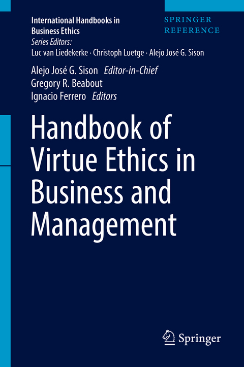 Handbook of Virtue Ethics in Business and Management - 