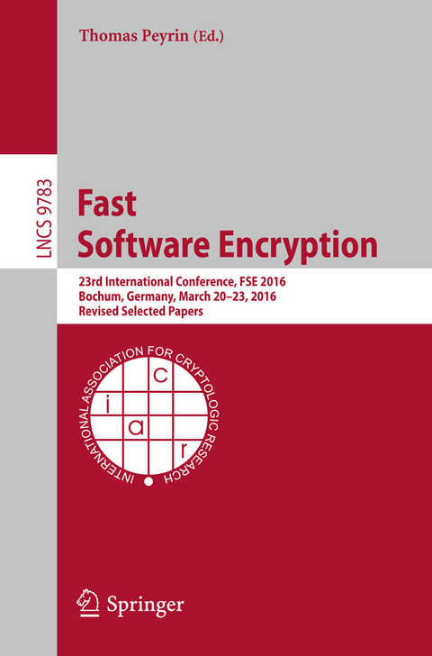 Fast Software Encryption - 