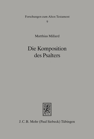 Die Komposition des Psalters - Matthias Millard