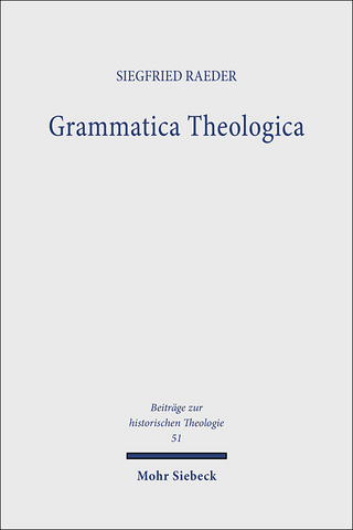 Grammatica Theologica - Siegfried Raeder