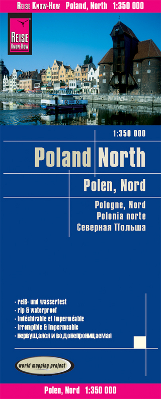 Reise Know-How Landkarte Polen, Nord / Poland, North (1:350.000) - Reise Know-How Verlag Peter Rump