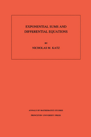 Exponential Sums and Differential Equations. (AM-124), Volume 124 - Nicholas M. Katz