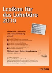 Lexikon für das Lohnbüro 2010 - Wolfgang Schönfeld, Jürgen Plenker