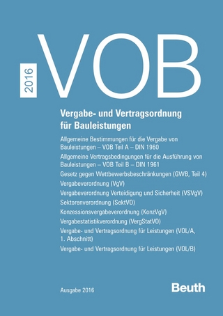 VOB Zusatzband 2016 - Deutsches Institut für Normung (DIN) e.V.