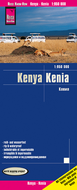 Reise Know-How Landkarte Kenia / Kenya (1:950.000) - Reise Know-How Verlag Peter Rump