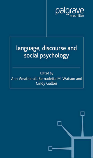 Language, Discourse and Social Psychology - A. Weatherall; B. Watson; C. Gallois