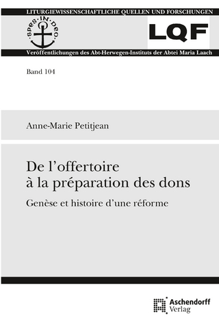 De l'offertoire à la préparation des dons - Anne-Marie Petitjean