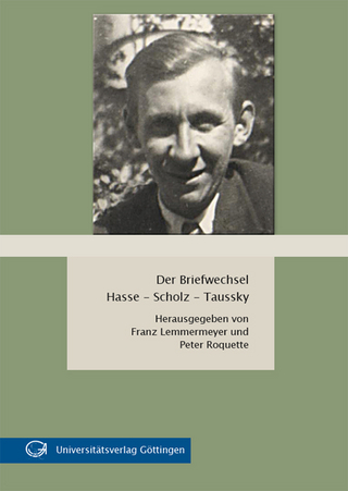 Der Briefwechsel Hasse - Scholz - Taussky - Franz Lemmermeyer; Peter Roquette