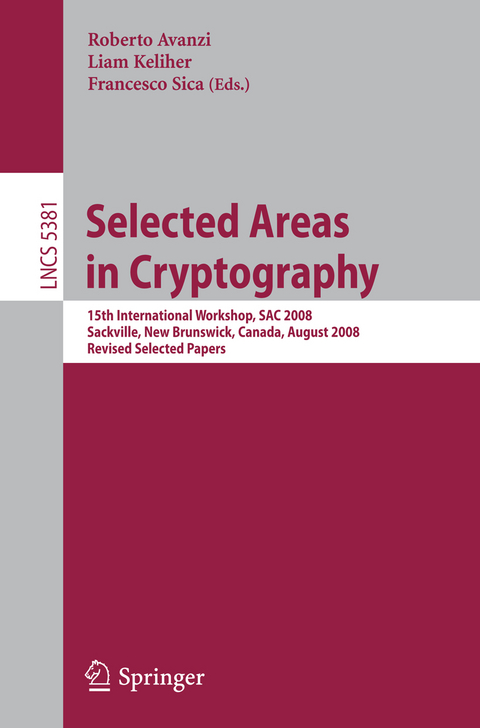 Selected Areas in Cryptography - 