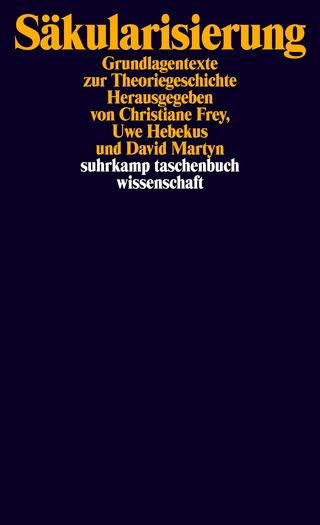 Säkularisierung - Christiane Frey; Uwe Hebekus; David Martyn