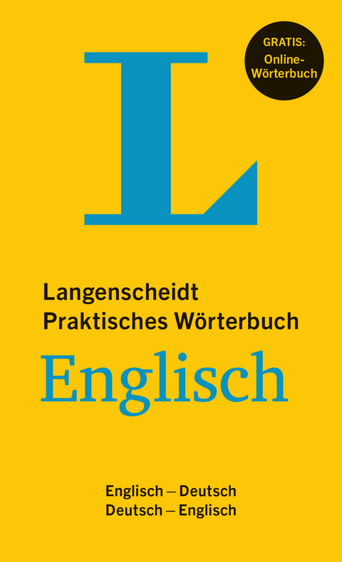 Langenscheidt Praktisches Wörterbuch Englisch - Buch mit Online-Anbindung - 