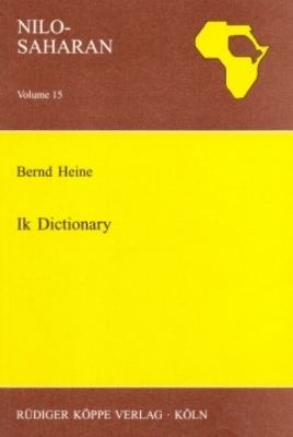 Ik Dictionary - Bernd Heine
