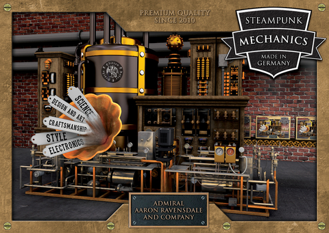 Steampunk Mechanics - Admiral Aaron Ravensdale, And Company