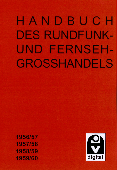 Handbuch des Rundfunk- und Fernseh-Grosshandels