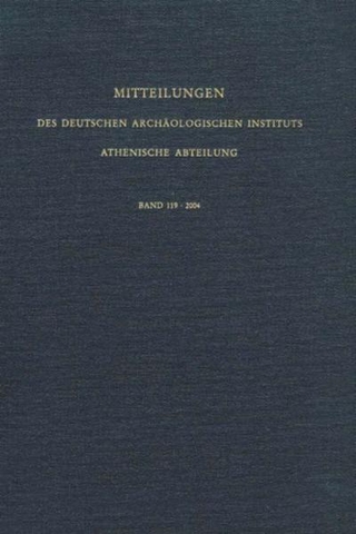 Mitteilungen des Deutschen Archäologischen Instituts, Athenische Abteilung
