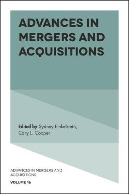 Advances in Mergers and Acquisitions - 