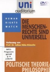 Die Menschenrechte sind universell, DVD - Julian Nida-Rümelin