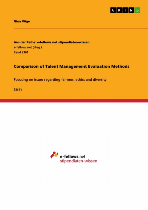 Comparison of Talent Management Evaluation Methods - Nina Vöge