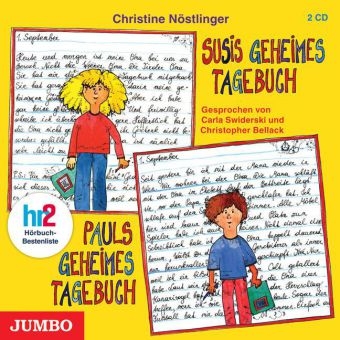 Susis geheimes Tagebuch & Pauls geheimes Tagebuch, 2 Audio-CDs - Christine Nöstlinger