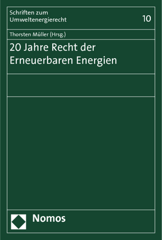20 Jahre Recht der Erneuerbaren Energien - Thorsten Müller