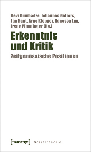 Erkenntnis und Kritik - Devi Dumbadze; Johannes Geffers; Jan Haut; Arne Klöpper; Vanessa Lux; Irene Pimminger