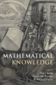 Mathematical Knowledge - Mary Leng;  Alexander Paseau;  Michael Potter