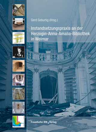 Instandsetzungspraxis an der Herzogin-Anna-Amalia-Bibliothek in Weimar - Gerd Geburtig