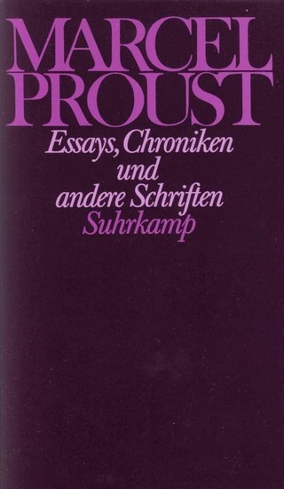 Werke. Frankfurter Ausgabe - Marcel Proust; Luzius Keller