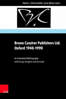 Bruno Cassirer Publishers Ltd. Oxford 1940–1990 - 
