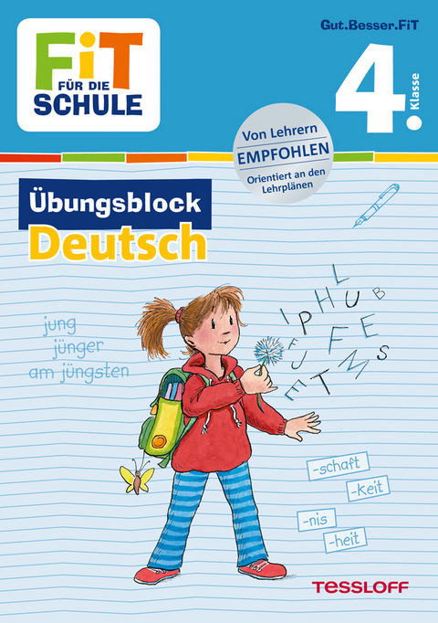 FiT FÜR DIE SCHULE: Übungsblock Deutsch 4. Klasse - Werner Zenker