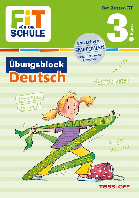 FiT FÜR DIE SCHULE: Übungsblock Deutsch 3. Klasse - Werner Zenker