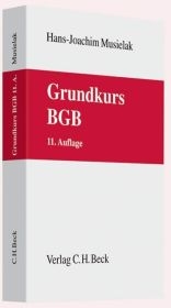 Grundkurs BGB - Hans-Joachim Musielak