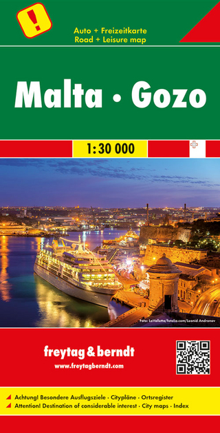 Malta - Gozo, Autokarte 1:30.000 - Freytag-Berndt und Artaria KG