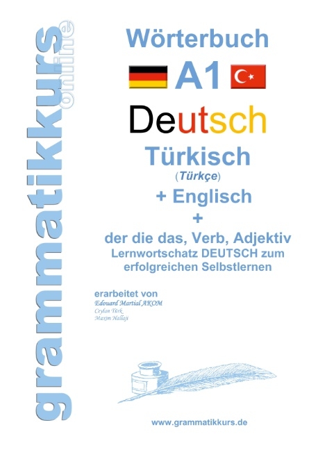 Wörterburch Deutsch - Türkisch Englisch A1 - Marlene Schachner