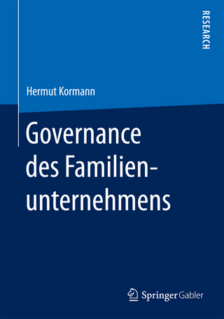 Governance des Familienunternehmens - Hermut Kormann