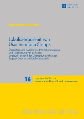 Lokalisierbarkeit von User-Interface-Strings - Alexander Behrens