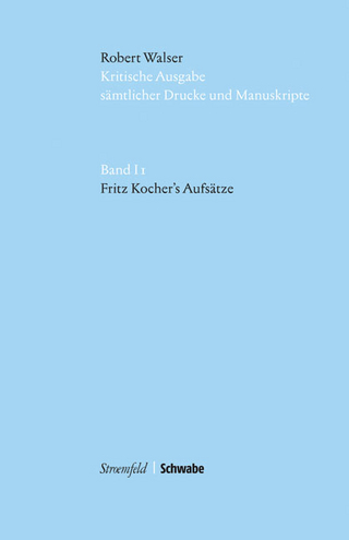 Fritz Kocher's Aufsätze - Robert Walser; Hans-Joachim Heerde; Barbara von Reibnitz; Matthias Sprünglin