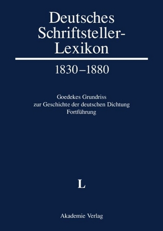 Deutsches Schriftsteller-Lexikon 1830?1880 / L - Herbert Jacob