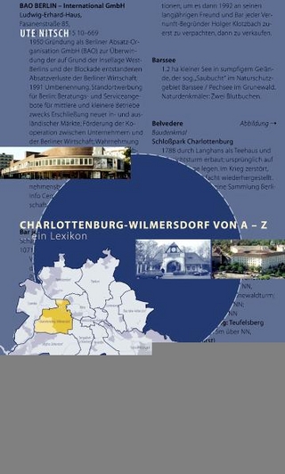 Charlottenburg-Wilmersdorf von A bis Z - Ute Nitsch