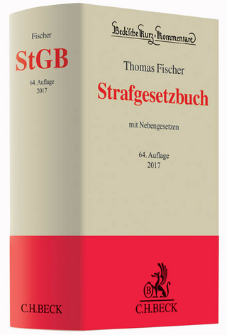 Strafgesetzbuch - Thomas Fischer; Otto Schwarz
