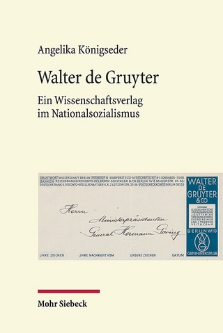 Walter de Gruyter - Angelika Königseder