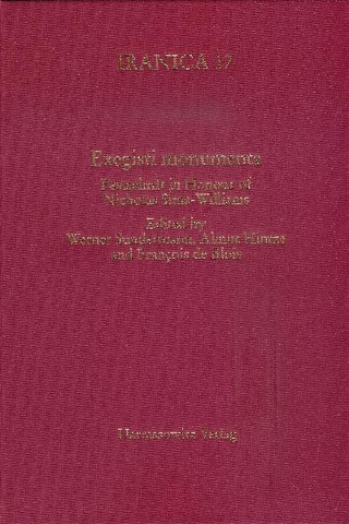 Exegisti monumenta - Werner Sundermann; Almut Hintze; Francois De Blois