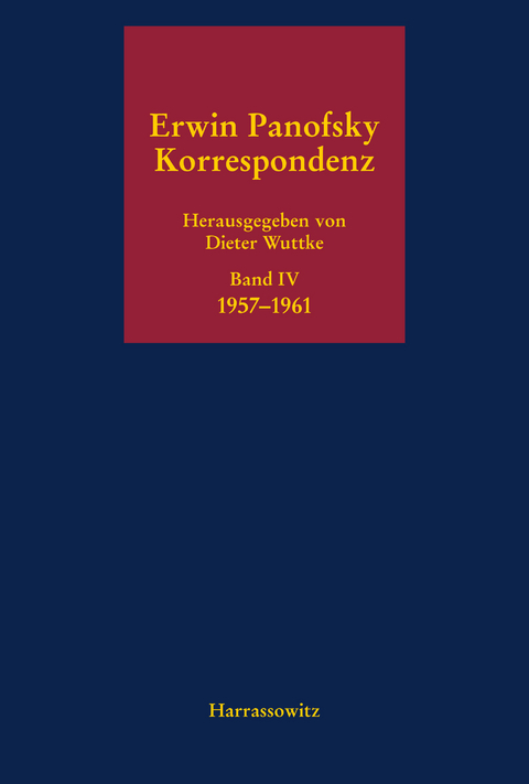 Erwin Panofsky - Korrespondenz 1910 bis 1968. Eine kommentierte Auswahl in fünf Bänden / Erwin Panofsky - 