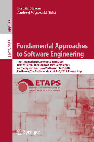 Fundamental Approaches to Software Engineering - Perdita Stevens; Andrzej W?sowski