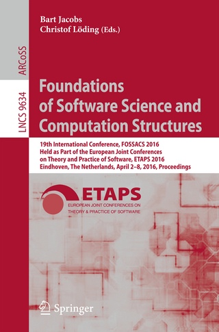 Foundations of Software Science and Computation Structures - Bart Jacobs; Christof Löding