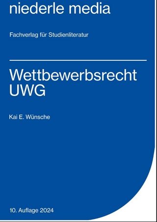 Wettbewerbsrecht - UWG - 2024 - Kai Wünsche